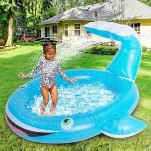 Whale Sprinkler Kiddie Pool – SLOOSH