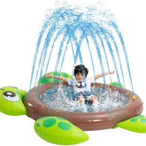 Turtle Sprinkler Kiddie Pool – SLOOSH