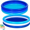 2pcs 34in Multicolor Kiddie Inflatable Swimming Pool