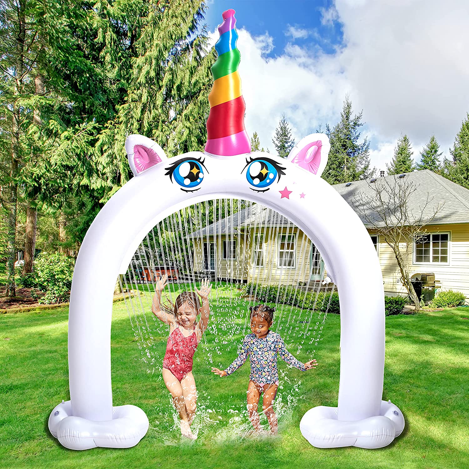 Inflatable Unicorn Arch Sprinkler – SLOOSH