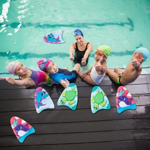 3 Pack Learn-to-Swim Kickboard,  Whale, Dolphin, & Turtle – SLOOSH