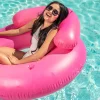 45in Inflatable Flamingo Pool Float with Head Rest