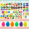 48Pcs Assorted Toys Prefilled Easter Eggs 2.5in