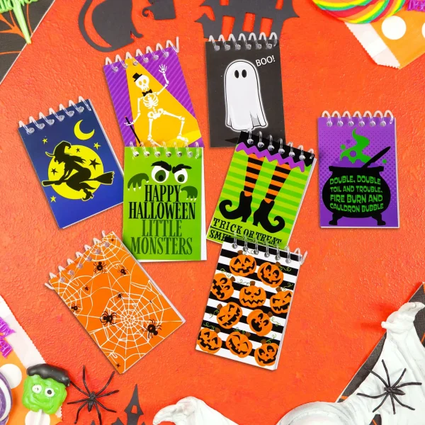48pcs Spooky Notepad Halloween Party Favors
