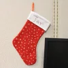 4pcs Christmas Stocking Decorations 15in