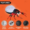 4ft Inflatable LED Projection Kaleidoscope Spider