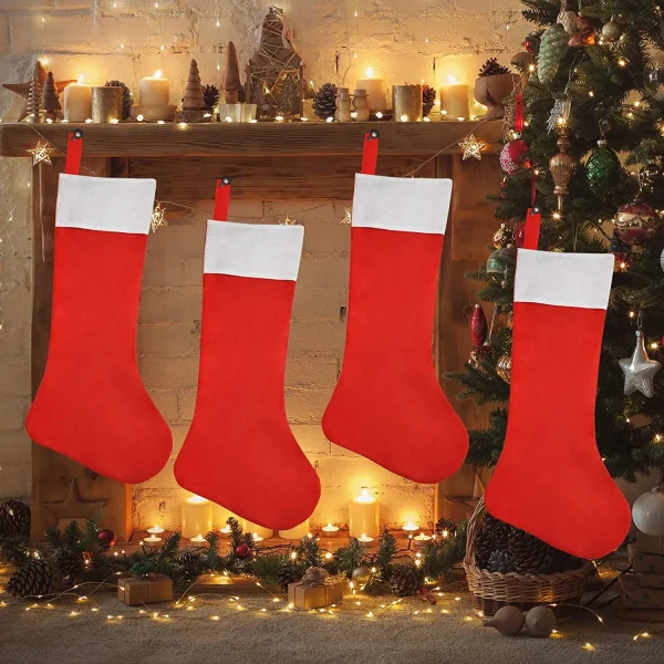 4pcs 36in Jumbo Large Christmas Stockings