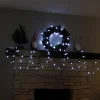 50 LED Cool White Snowflake String Lights 17.06ft