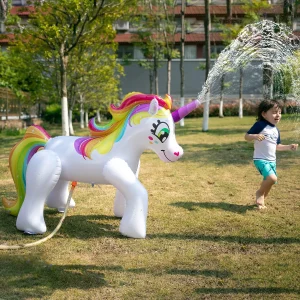 53in Inflatable Unicorn Water Sprinkler