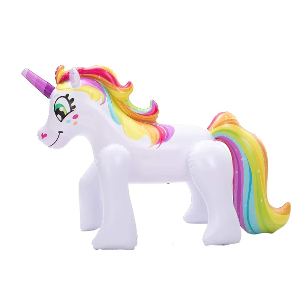 53in Inflatable Ride A Unicorn Water Sprinkler