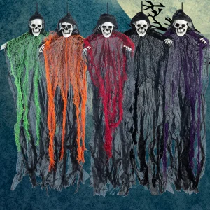5pcs Halloween Hanging Grim Reapers Decoration 27.6in