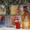 5pcs LED Christmas Window Star Lights 12in