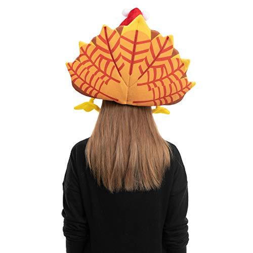2 Pack Turkey Sitting Hats Silly