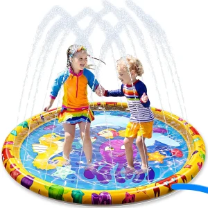 60in Kids Splash Pad Water Sprinkler