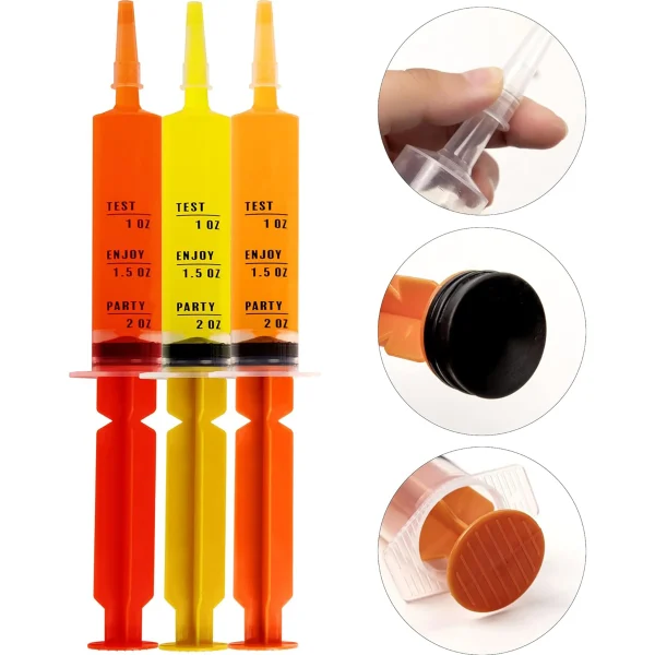 60pcs Syringes for Jellys Halloween Party Favors