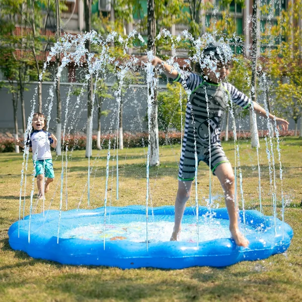 Kids 68” A-Z Alphabet Animals Water Sprinkler