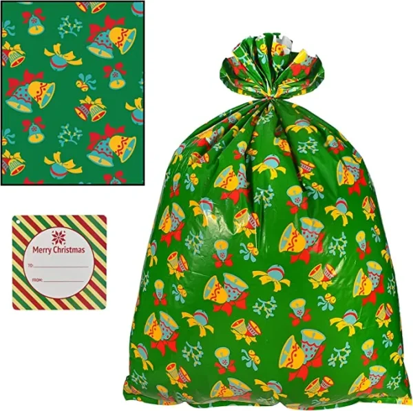 6pcs Christmas Giant Goody Gift Bags