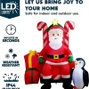 6ft Inflatable LED Santa  Decoration