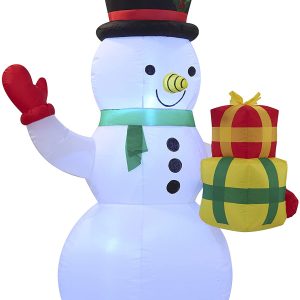 5ft Tall Snowman Christmas Inflatable