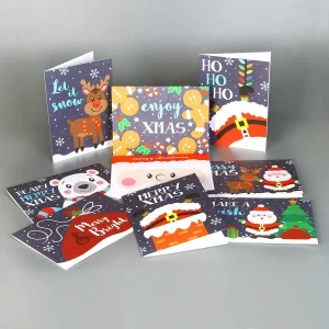 72Pcs Christmas Greeting Cards with Envelopes