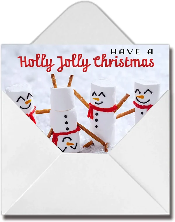 72pcs Winter Christmas Greeting Cards