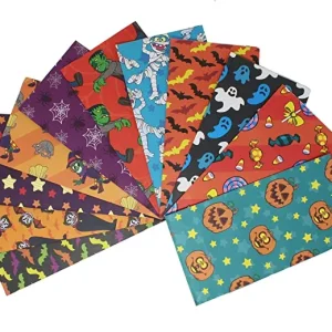 72pcs Halloween Assorted Designs Paper Treat Bags