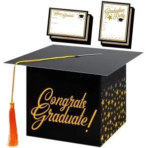 Graduation Cards with Envelopes and 1 Box, 72 Pcs