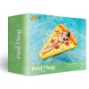 75in Large Inflatable Pizza Pool Float with Cup Holders
