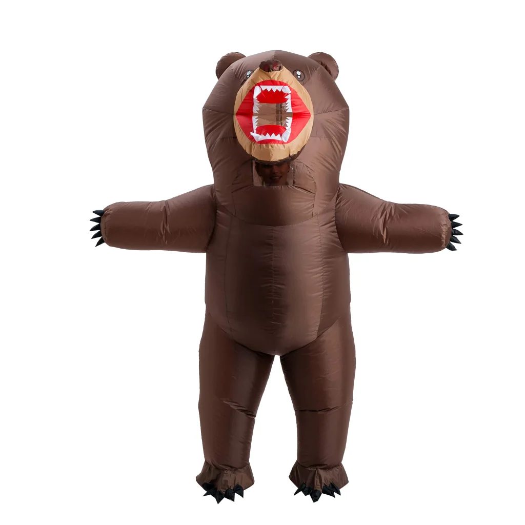 7ft inflatable bear costume
