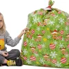 8pcs Jumbo christmas gift Bags with Tags 36x44in
