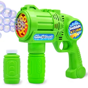 Bubble Gun Green with Bubble Solutions 4.05oz