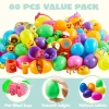 80Pcs Novelty Toys Prefilled Easter Eggs