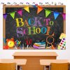 First Day of School Backdrop, 3 Pcs
