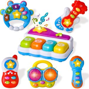 6 PCS Toddler Sensory Musical Instrument Toys