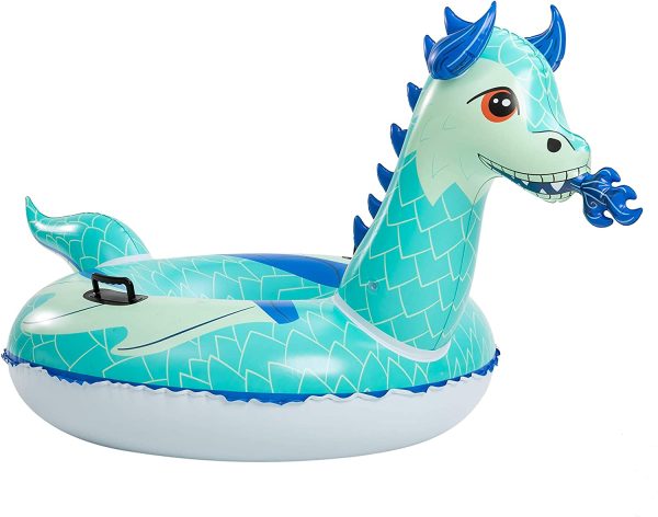 47in Blue Dragon Inflatable Tube Snow
