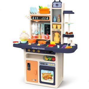Pretend Plastic Kitchen Playset for Kids – JOYIN