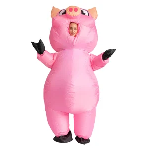 8ft Adult Inflatable Pig Halloween Costume