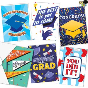 Graduation Cards Age Down, 72 pcs