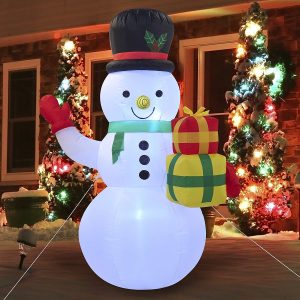 5ft Tall Snowman Christmas Inflatable