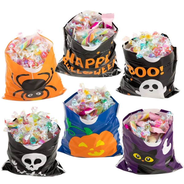 96pcs Drawstring Candy Bags for Halloween Party Favors