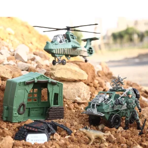 9Pcs Army Men Action Figures Toy Set