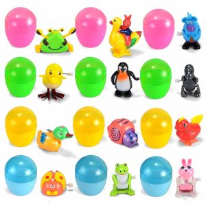 Pre-filled Easter Eggs (windup Toys) 12 Pack