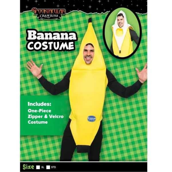 Adult Banana Costume for Halloween