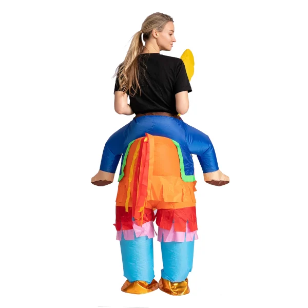 Adult Inflatable Halloween Ride A Piñata Costume