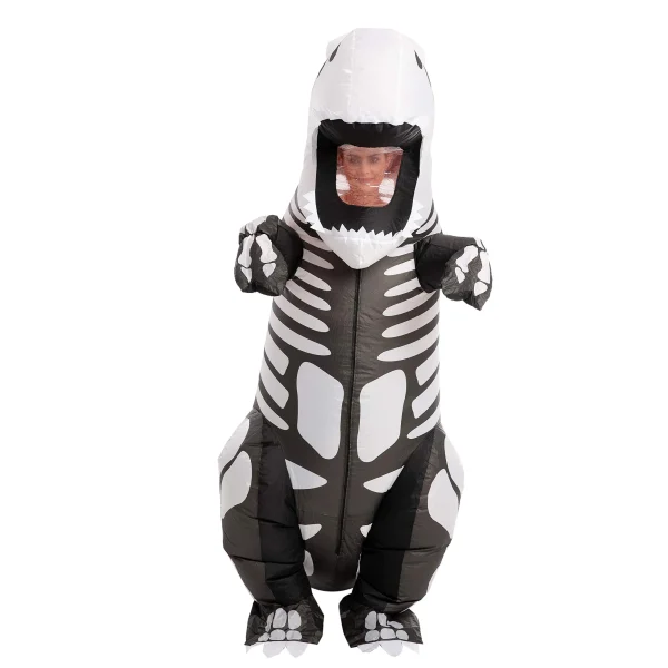 Adult Inflatable Skeleton Dinosaur Costume
