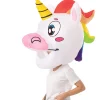 Unicorn Bobble Head Inflatable Costume - Adult