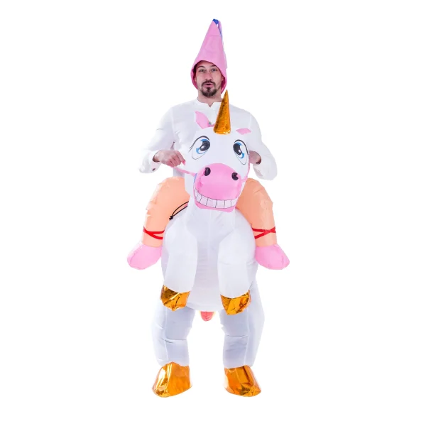 Adult Unisex Unicorn Ride-On Inflatable Costume