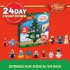 24 Days Countdown Tabletop Wooden Christmas Tree Advent Calendar