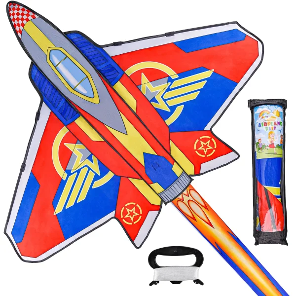 Kids and Adults Airplane Spaceship Kite