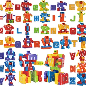 Alphabet Robot Action Figure Toys